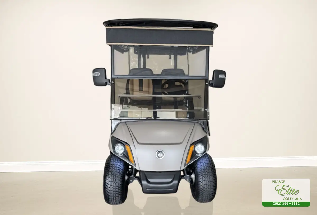 Yamaha Golf Cart Brown & Brown Front – A stylish and durable golf cart with a brown & brown front, offering superior performance.